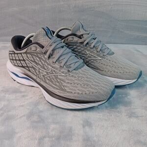 Mizuno Wave Inspire 20 Men’s Size 9 Grey Black White Running Shoes 411434